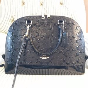 Coach Sierra Satchel in Signature Leather.